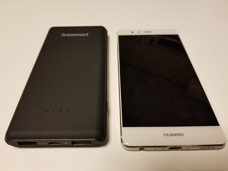 Huaweiの急速充電fcp対応モバイルバッテリーを紹介します