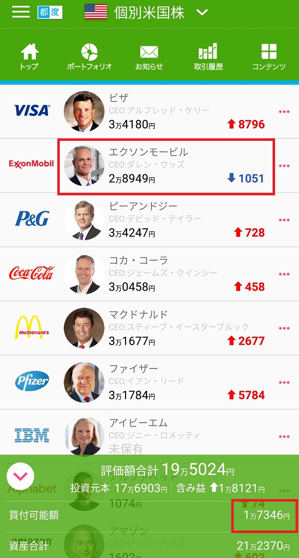 買付前の画像