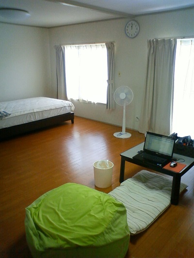 昔はシンプルな部屋だった