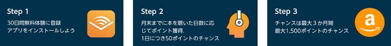 キャンペーンの3ステップ