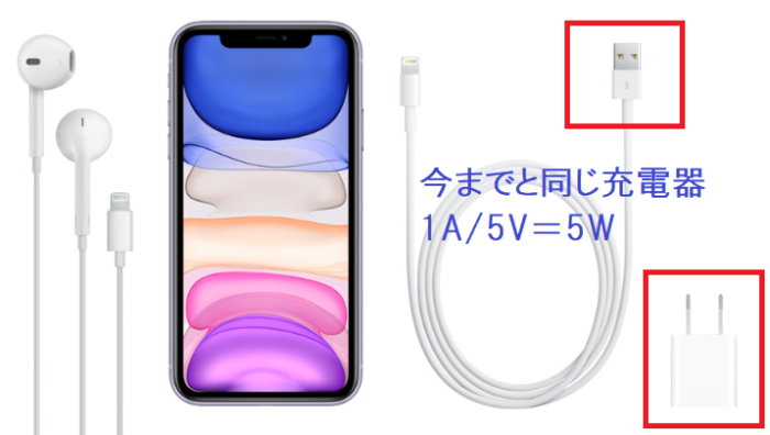 Phone11純正充電器